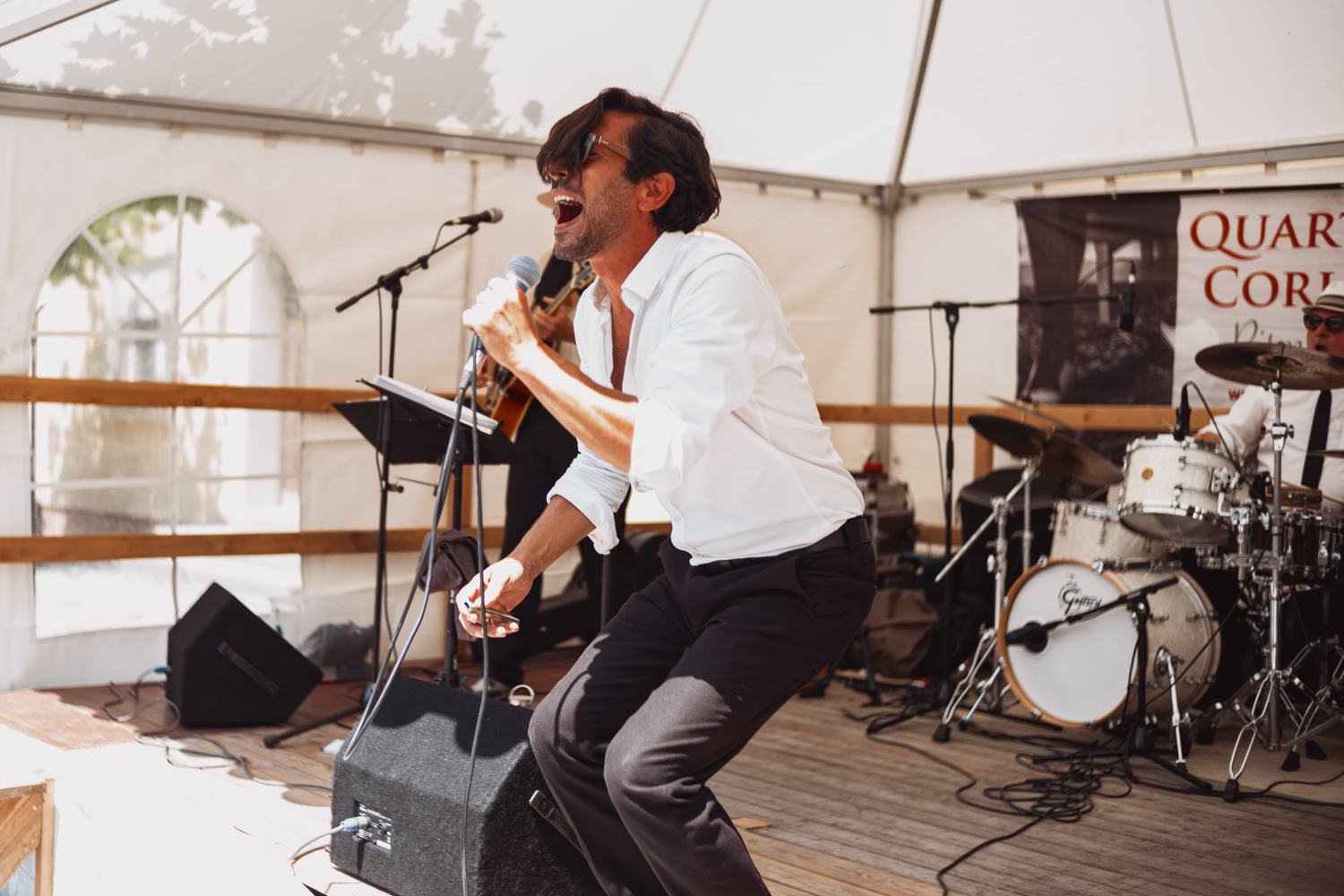 Oldie Town Festival Wolframs Eschenbach Rockabilly Quartetto Corleone Ansbach Eventreportage Eventfotografie Konzertfotografie Katharina Meier Spiegelhof Fotografie 0038